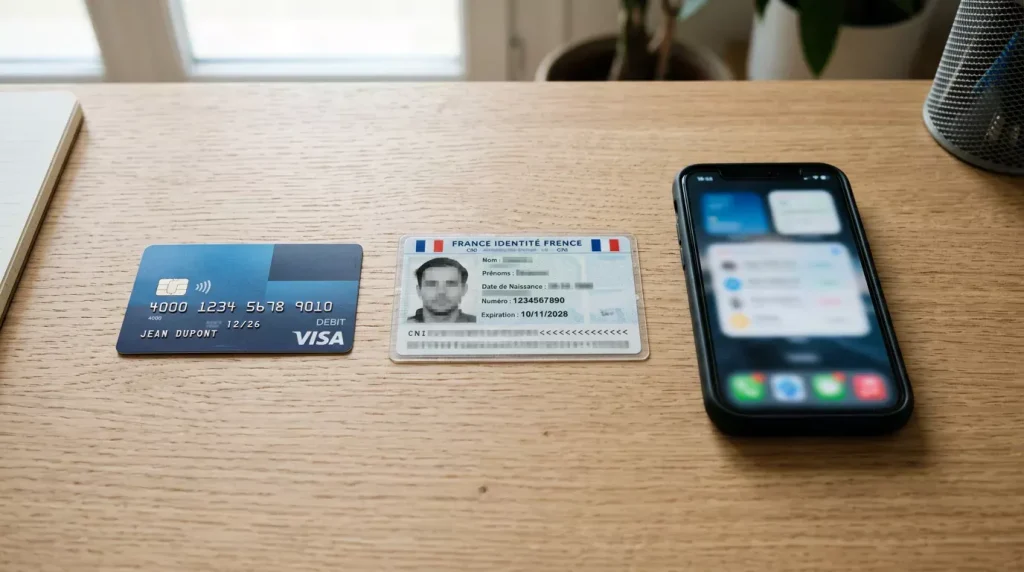 Procédure KYC sur un bookmaker français avec Mastercard